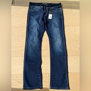 RARE Parasuco Ruby Fit Bootcut Jeans Dark Indigo Y2K 34” Inseam Sz 30 BNWT